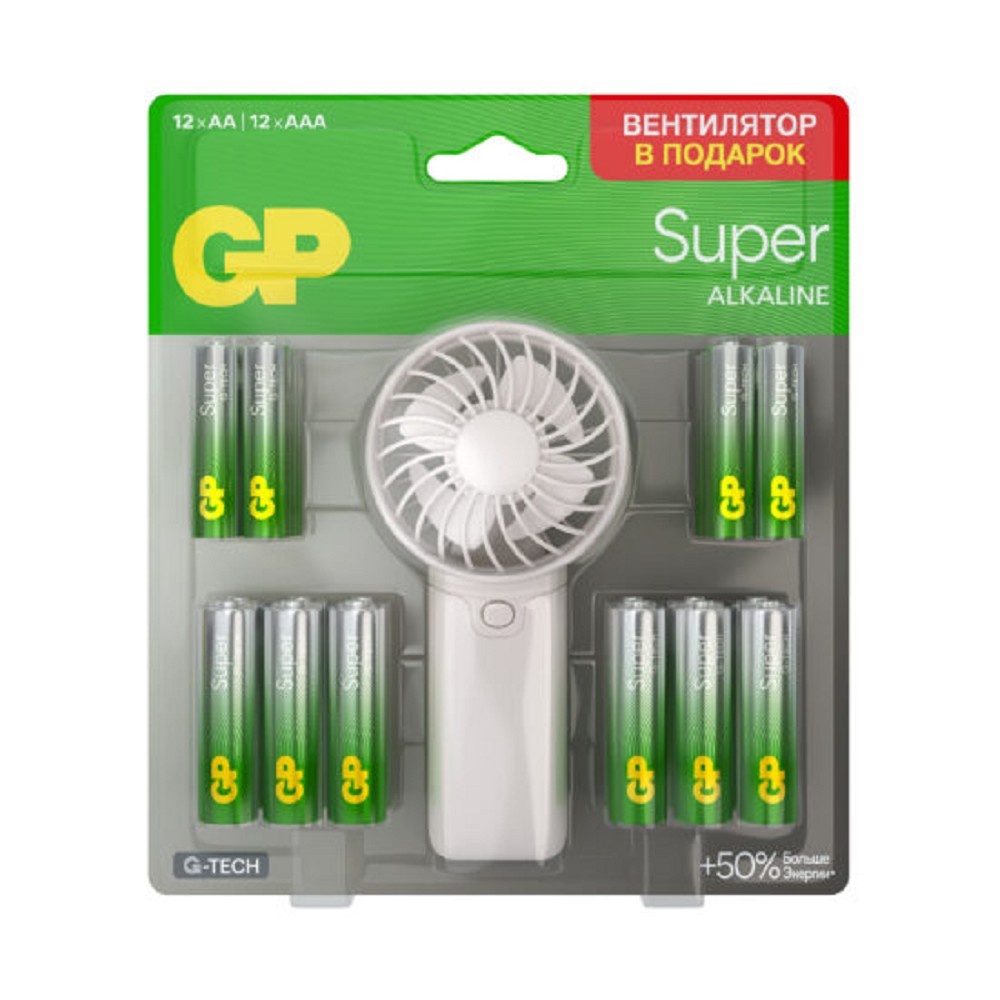GP Super AAA (LR03/FR03), AA (LR6/ER14505/FR6/R6P) [4891199234866]