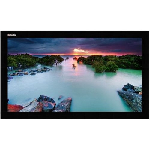 Lumien Cinema Home [LCH-100108] Экран 203x348 см (раб. область 187х332 см) (150") Matte White, алюминиевая рама обтянутая черным бархатом 16:9