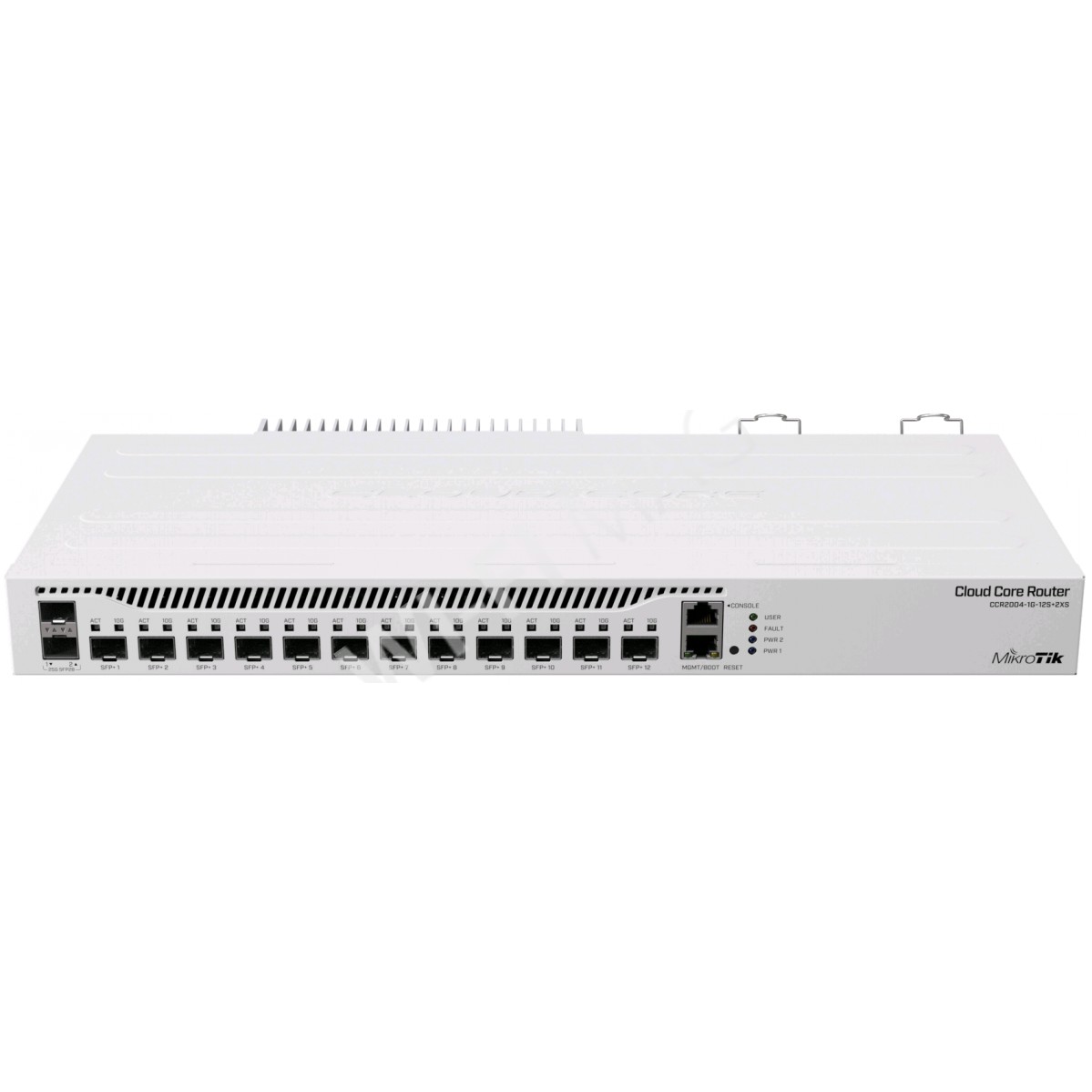 MikroTik CCR2004-1G-12S+2XS Маршрутизатор проводной, 12 x 10G SFP+ and 2 x 25G SFP28 ports.