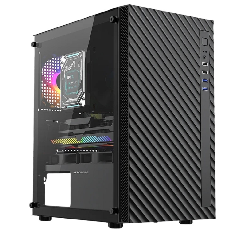 ACCORD mATX ACC-508 Black [ACC-508] 