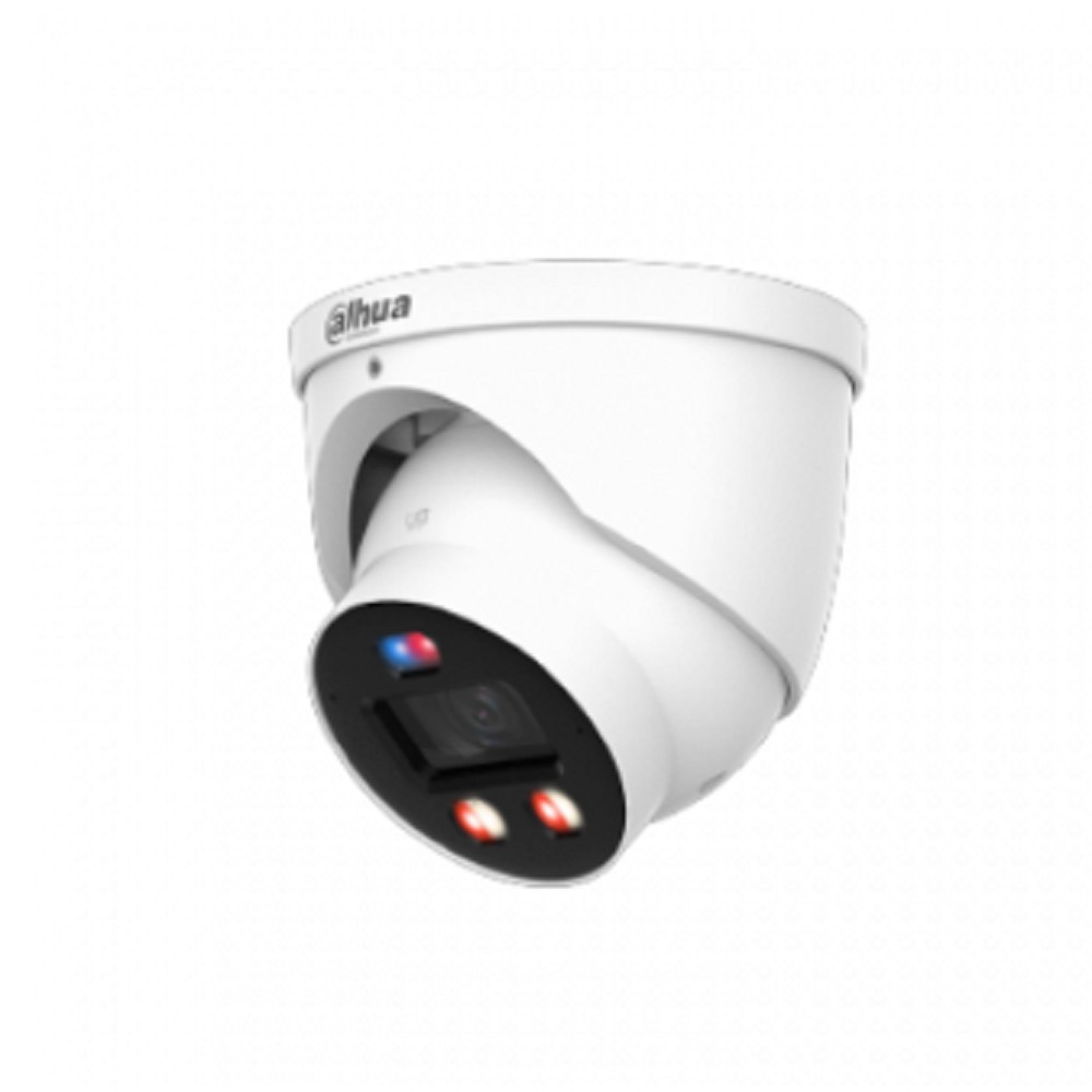 DAHUA DH-IPC-HDW3449HP-AS-PV-0280B-PRO Уличная купольная IP-видеокамера WizColor 1/1.8” 4Мп CMOS; 2.8мм; ИК 30м, Led 30м , видеоаналитика IP67