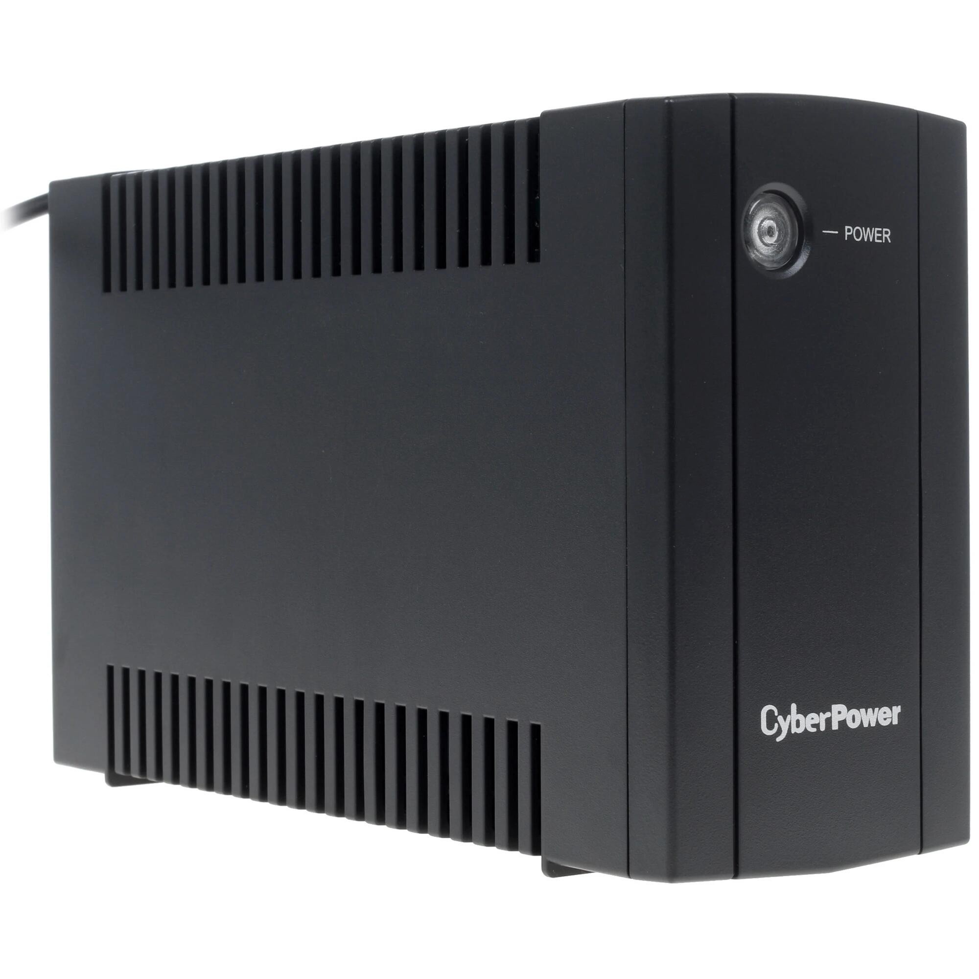 ИБП CyberPower UTI875E {Line-Interactive, Tower, 875VA/425W (2 EURO) 12В/5,5 Ач х 1}