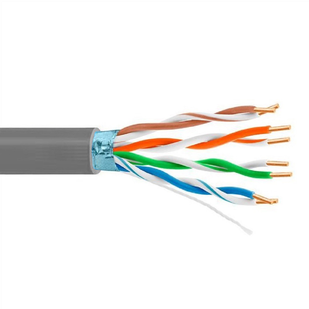 5bites Кабель FS5505-305A витая пара FTP / SOLID / 5E / 24AWG / CCA/ PVC / 305M