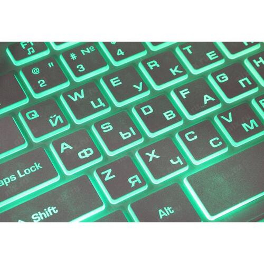Dialog Проводной игровой набор KMGK-1707U WHITE Gan-Kata - клавиатура + опт. мышь с RGB подсветкой