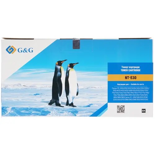 Картридж лазерный G&amp;G GG-E30 черный (4000стр.) для Canon PC 300/400/700/860/920/981;FC-108/128/200/208/500/530