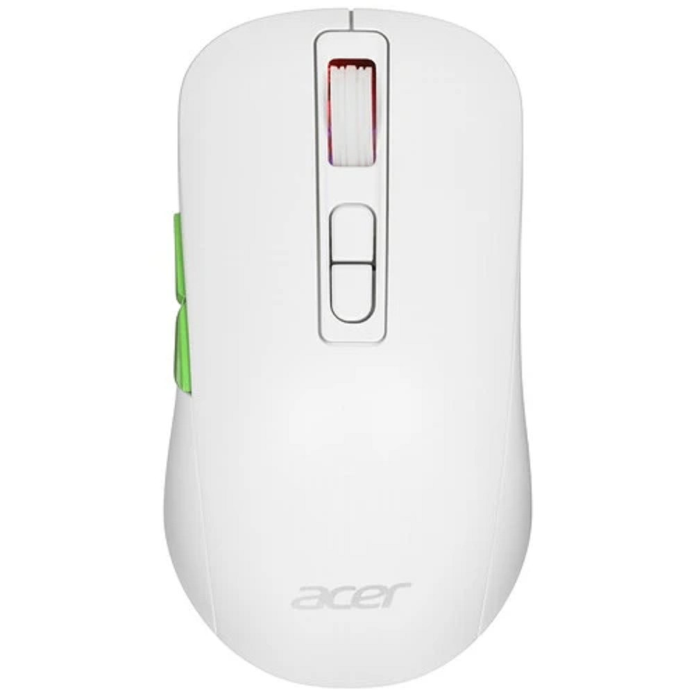 Acer OMR311 [ZL.MCECC.034] белая оптическая 2400dpi cordless BT/Radio USB for gamer 