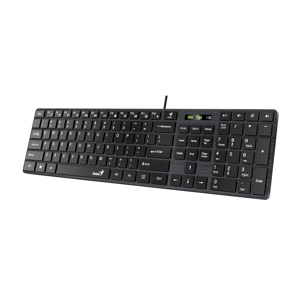 Повреждение упаковки Клавиатура Genius SlimStar126 Black USB [31310017402/31310017417]