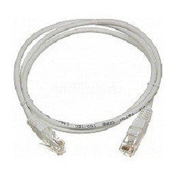 Патч-корд LANMASTER LSZH UTP кат.6, 2.0 м, белый