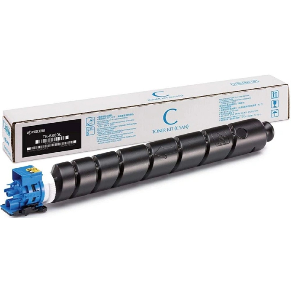 Kyocera-MitaTK-8800C  Тонер-картридж, Cyan {P8060cdn (20 000 стр)}