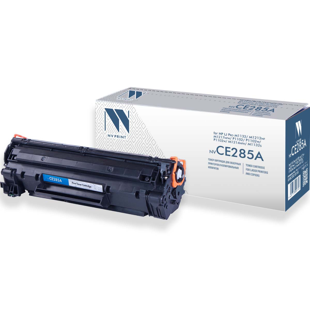 Повреждение упаковки NVPrint CE285A Картридж для LaserJet P1102/P1102W , чёрный, 1600 стр.
