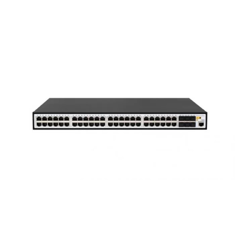 SNR SNR-S5310G-48TX-POE Управляемый PoE коммутатор уровня 2+, 48 портов 10/100/1000Base-T, 6 портов 1/10G SFP+, PoE бюджет 450W, встроенный БП 90-264V AC.
