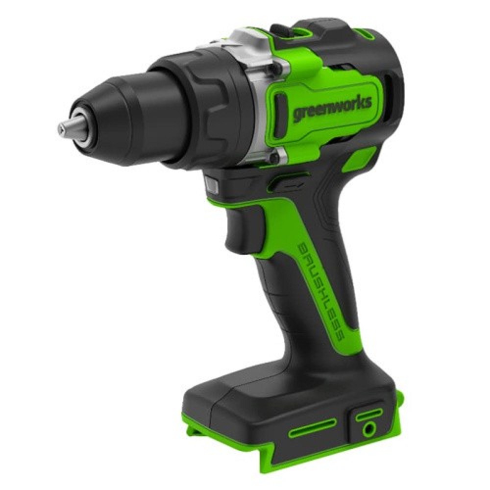 Greenworks GD24DD90 Дрель-шуруповерт аккумуляторная,  24V, 90 Нм, бесщеточная, без АКБ и ЗУ [3707507]