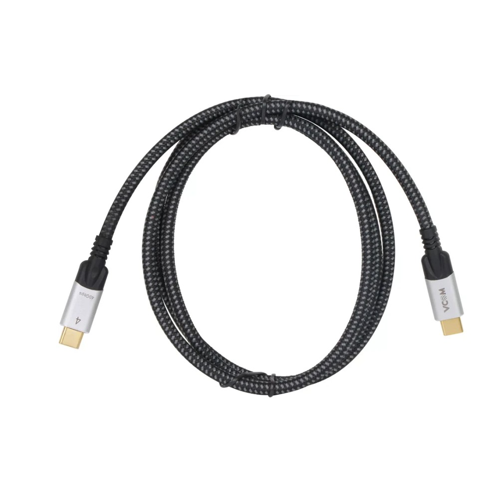VCOM, 2м <CU560-2M> Кабель/ Кабель USB4 TypeC(M)--TypeC(M), 5K@60Hz, 8K@30Hz40GBps, PD 240W, VCOM, 2м