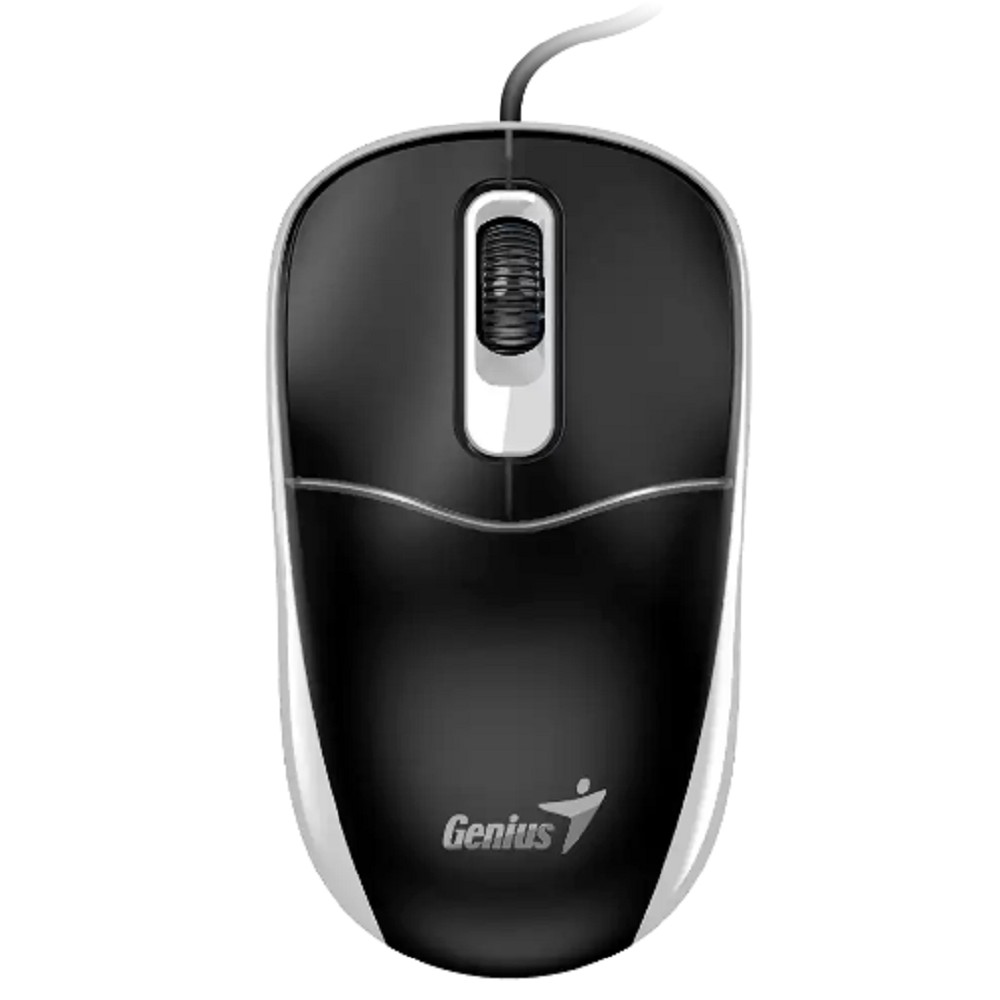 Мышь проводная Genius DX-111 grey (1200dpi,3but, кабель 1,5м) (31010034401)