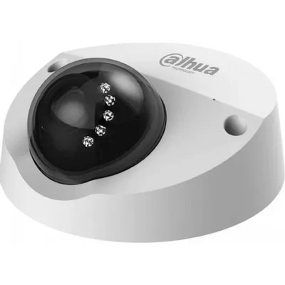 DAHUA DH-IPC-HDBW3241FP-AS-0280B-S2 Уличная мини-купольная IP-видеокамера 2Мп, 1/2.8” CMOS, объектив 2.8мм, видеоаналитика, микрофон, ИК 30м, IP67, IK10, металл