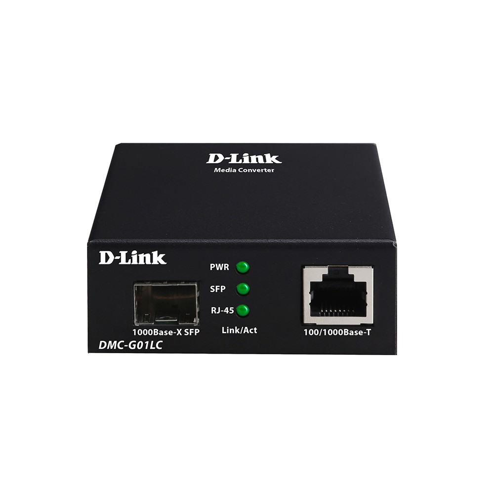 D-Link DMC-G01LC/C1A Медиаконвертер с 1 портом 100/1000Base-T и 1 портом 1000Base-X SFP
