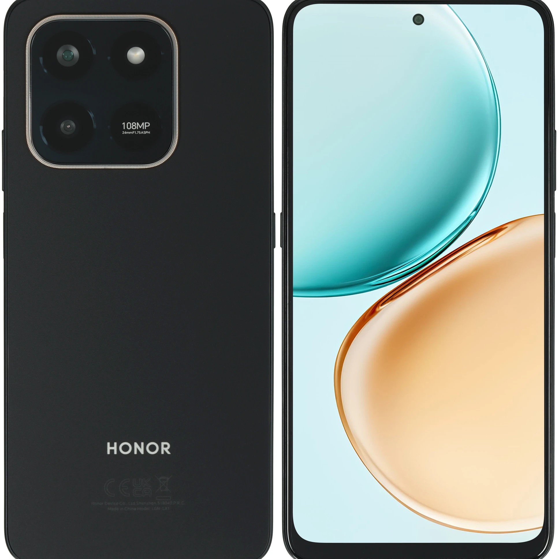 Honor X7d 8GB/256GB чёрный [5109BXJW]