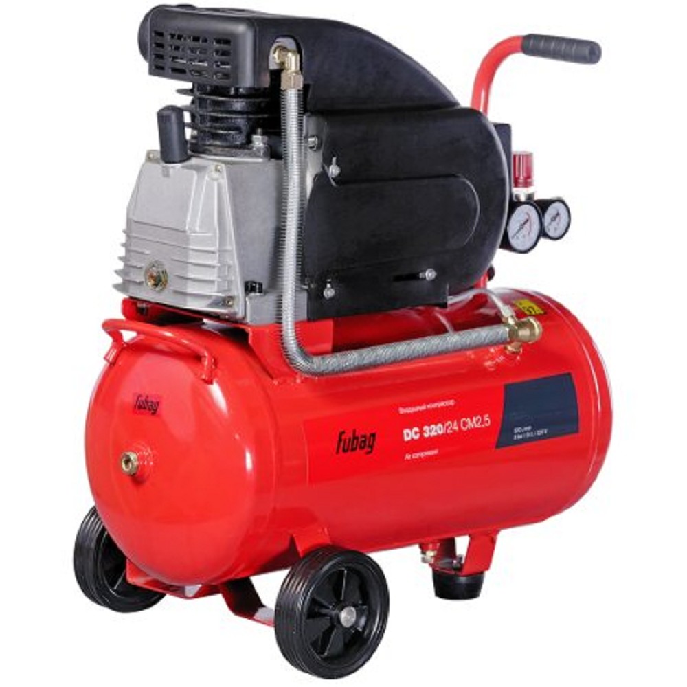 FUBAG DC 320/24 CM2.5 Компрессор [614319530/29838182] {320 л/мин_24л_8бар_1.8кВт}