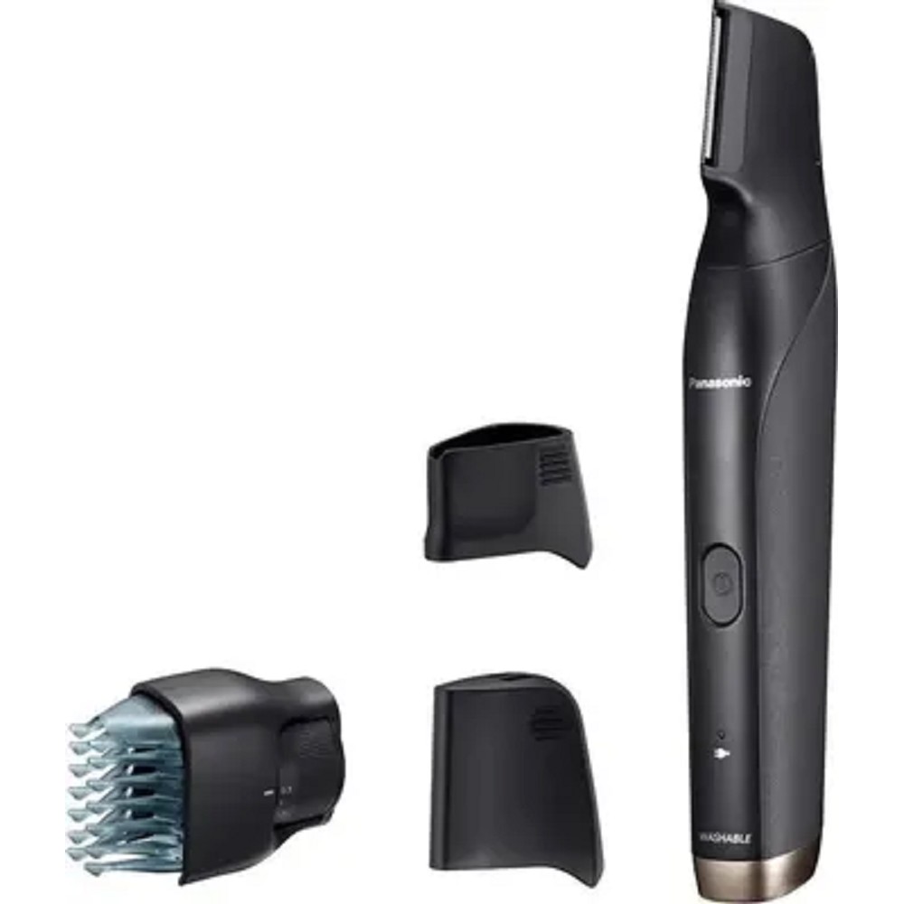 Триммер Panasonic ER-GD61-K520 черный/серебристый (насадок в компл:2шт)