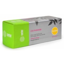 CACTUS 106R01632 Картридж (CS-PH6000M) для Xerox Phaser 6000/6010,пурпурный, 1000 стр.