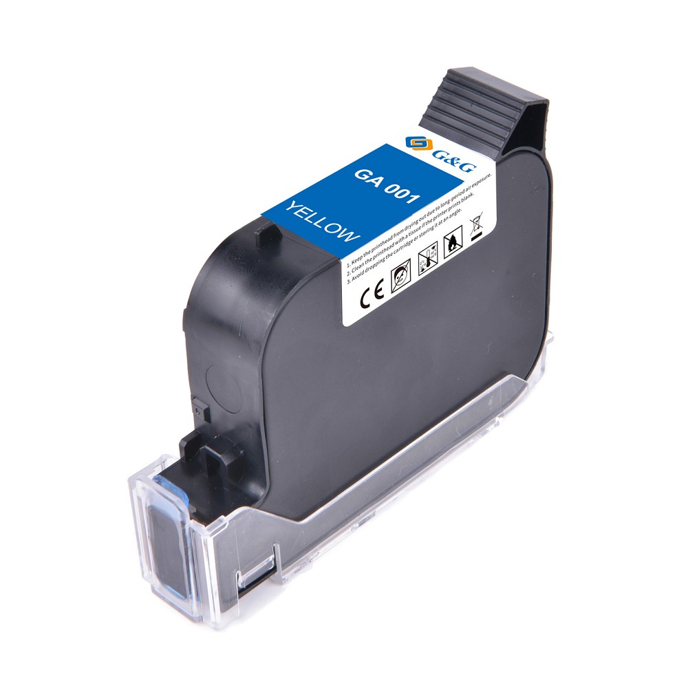 Картридж струйный G&amp;G GA-001Y желтый (42мл) для G&amp;G GG-HH1001