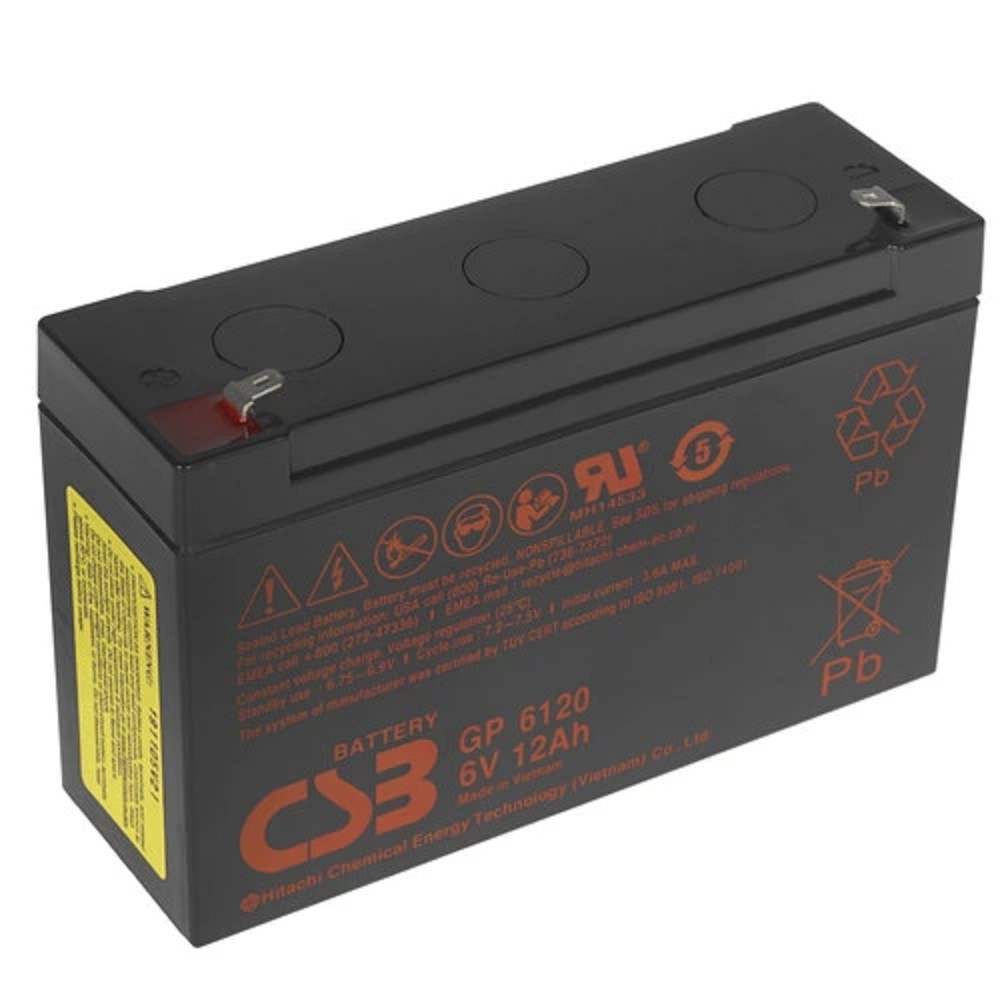 CSB Батарея GP6120 (6V 12Ah)