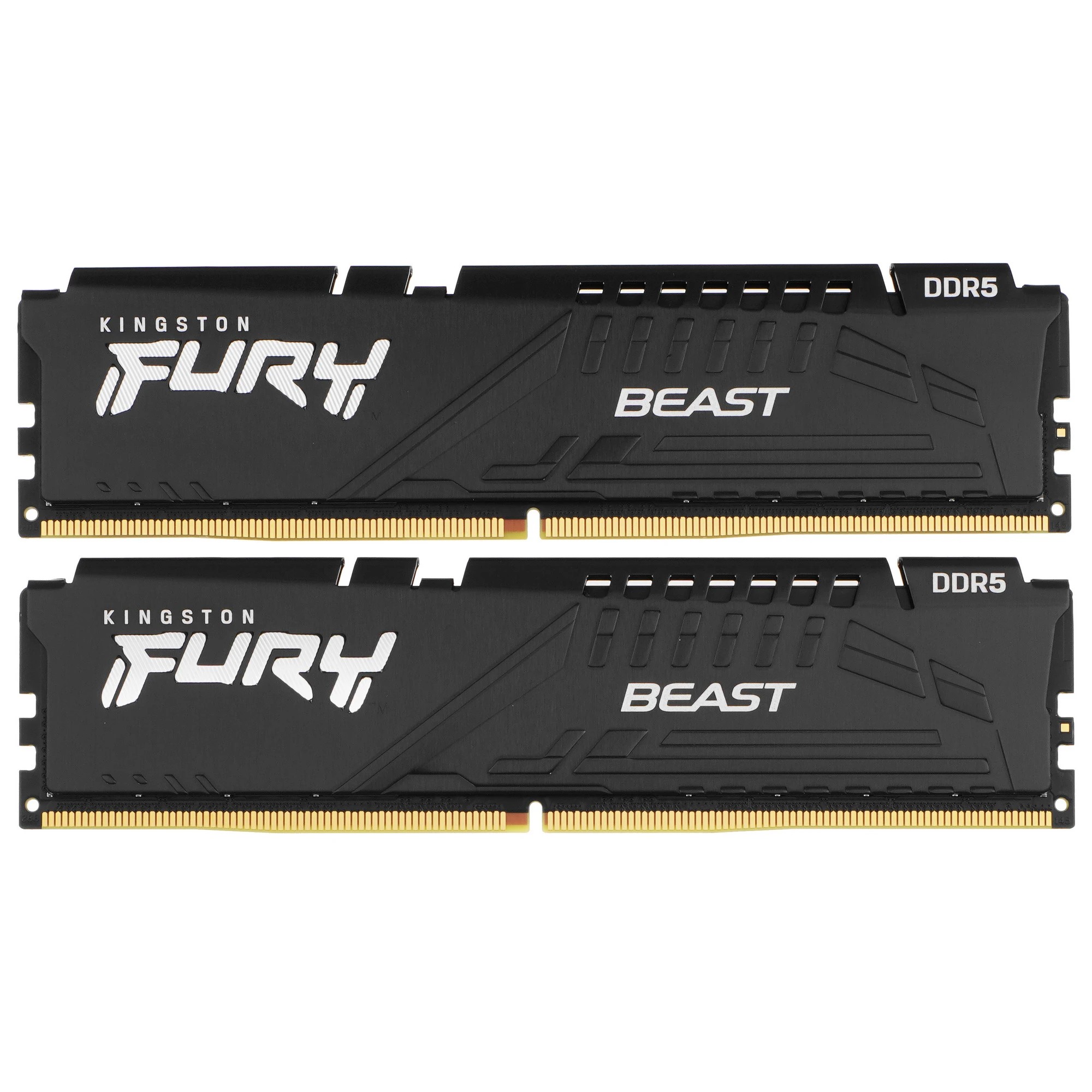 Kingston DDR5 DIMM 64GB 6000MT/s CL36 (Kit of 2) FURY Beast Black KF560C36BBE2K2-64
