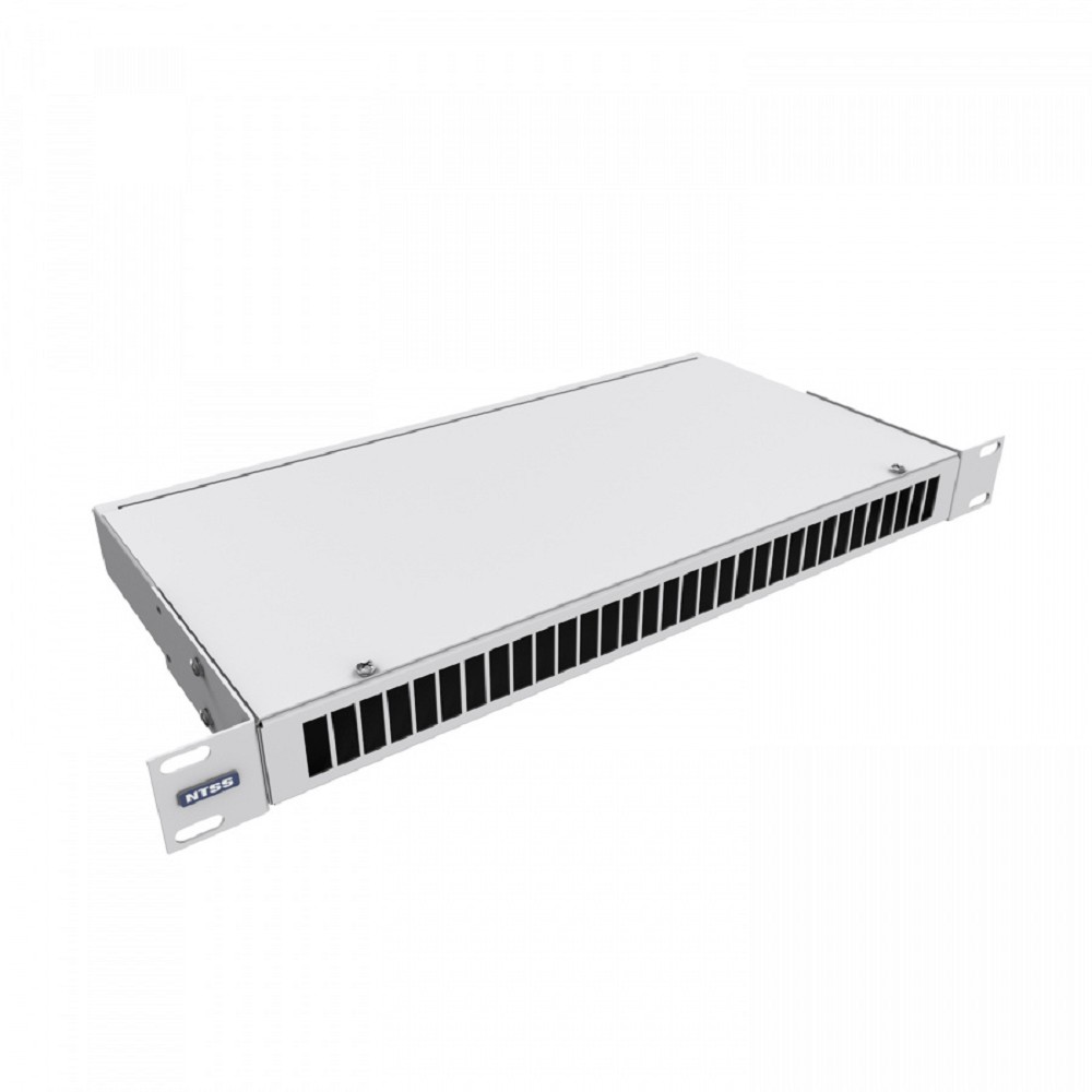 NTSS Кросс NTSS оптический 19'' укомплектованный 1U, 8 портов SC/UPC duplex, 50/125 мкм (сплошная панель, сплайс-кассета, пигтейлы, КДЗС, адаптеры) серый RAL 7035 NTSS-RFOB-1U-8-2SC/U-50-SP1.5G0AY