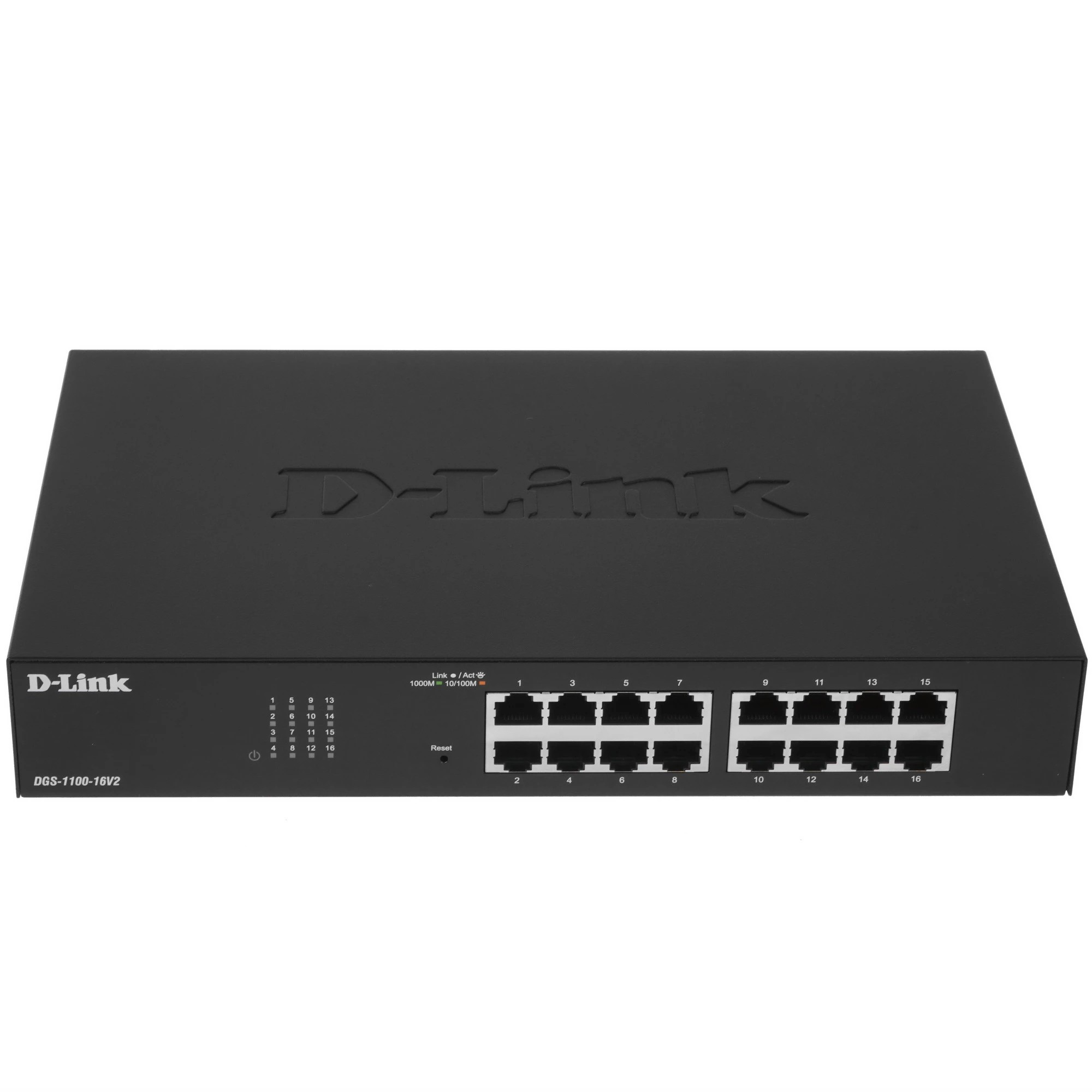 D-Link DGS-1100-16V2/A2A Настраиваемый L2 коммутатор c 16 портами 10/100/1000Base-T