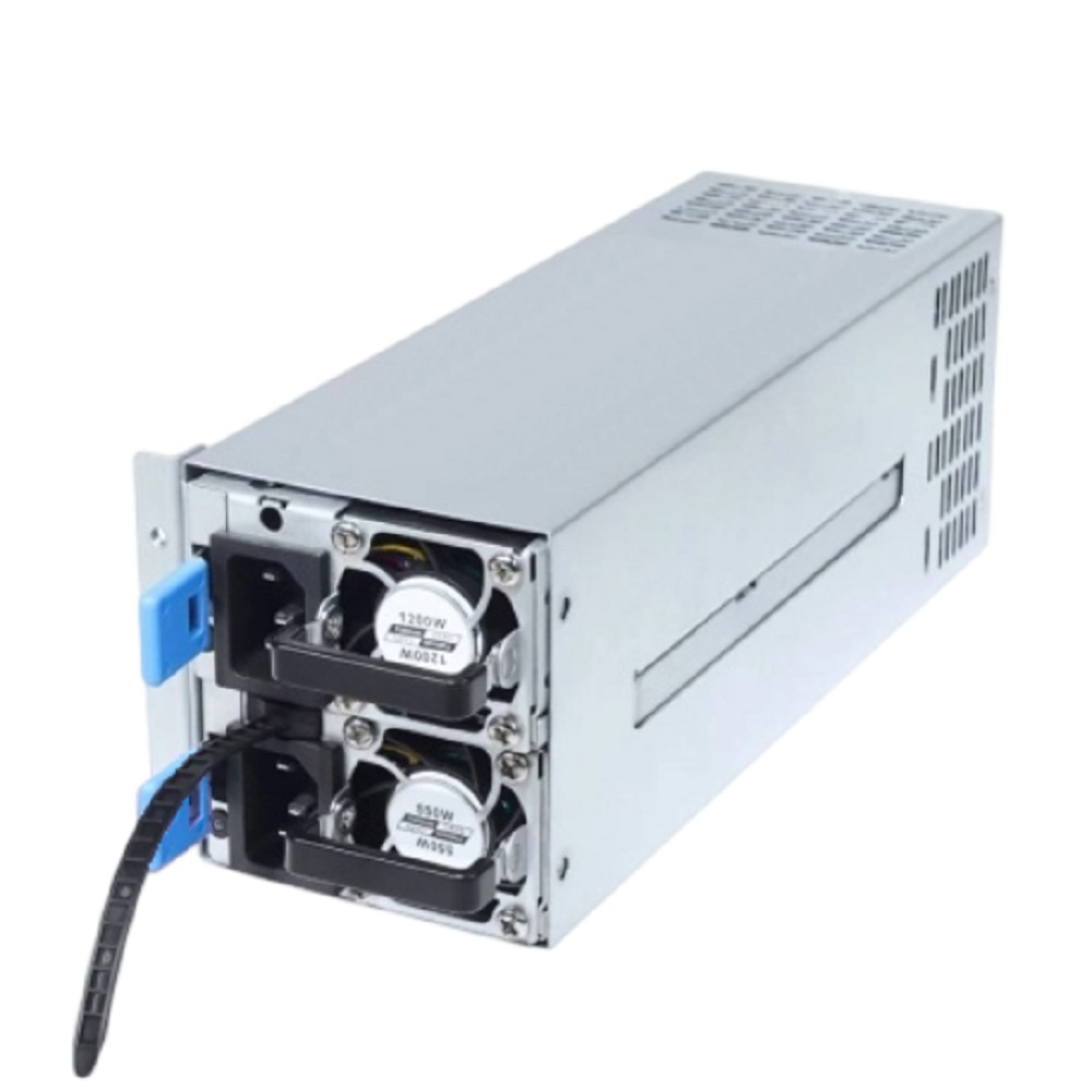 Procase MR2550P Блок питания с резервированием ATX 2U (550W+550W) КПД 94+Platinum, 225*78*84mm, CRPS, Модульные кабели, Активный PFC, +12B=45A,+5B=25A,+3,3B=25A, -12В=0,3А, 5VSB=2.5A, Входное напряжен