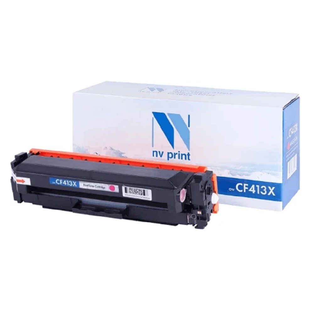 NV Print CF413X Картридж для HP Laser Jet Pro M377dw/M452nw/M452dn/M477fdn/M477fdw/M477fnw, Magenta, 5000 к