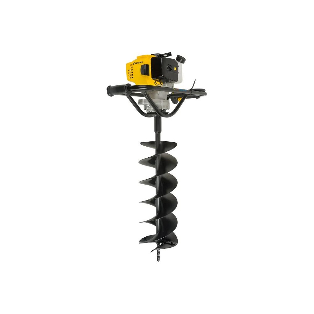 CHAMPION Мотобур AG252 { 1,46кВт 51,7см? 9,2кг шнек 200*550 } 