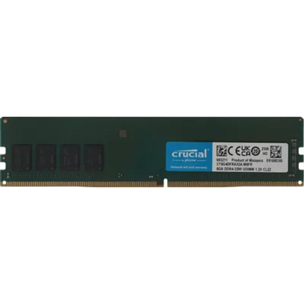 Crucial DDR4 DIMM 8GB CT8G4DFRA32A PC4-25600, 3200MHz  OEM/RTL
