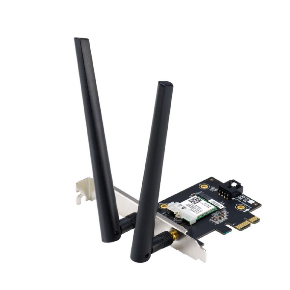 Повреждение упаковки ASUS PCE-AXE5400 Беспроводной двухдиапазонный PCI Express адаптер AXE5400 + Bluetooth 5.2, внешняя съемная антенна, Wi-Fi 6 (ax)