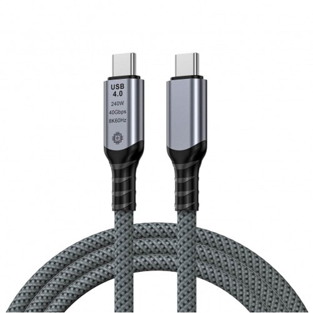 KS-is KS-564L1-B-2  Кабель USB4 USB-C USB-C light 40Gbps, 240W, 2м