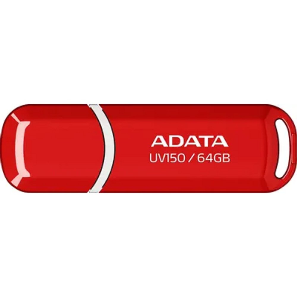 A-DATA Flash Drive 64GB UV150 AUV150-64G-RRD {USB3.0, Red}