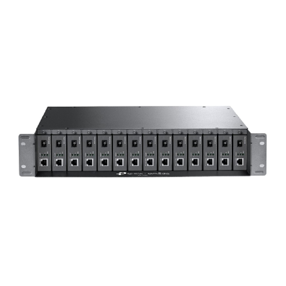 TP-Link FC1420 14-слотовое шасси для медиаконвертеров 