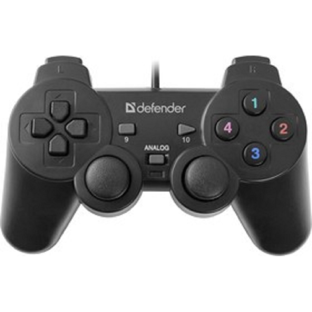 Повреждение упаковки DEFENDER Omega USB, Проводной геймпад, 12 кнопок, 2 стика [64247]