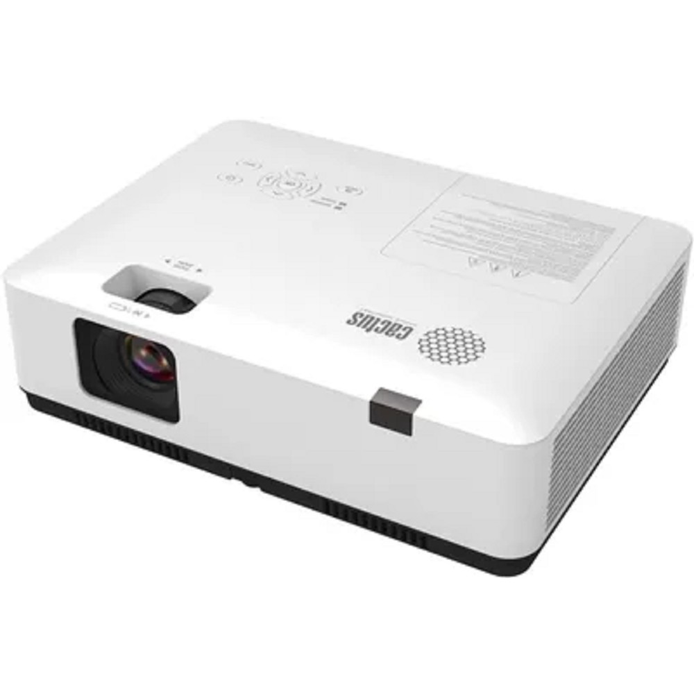 Cactus CS-S2.WT Проектор  белый {3LCD 40000Lm LS 4000Lm ANSI (1024x768) 15000:1 ресурс лампы:10000часов 1xUSB typeA 2xHDMI 4.7кг"}