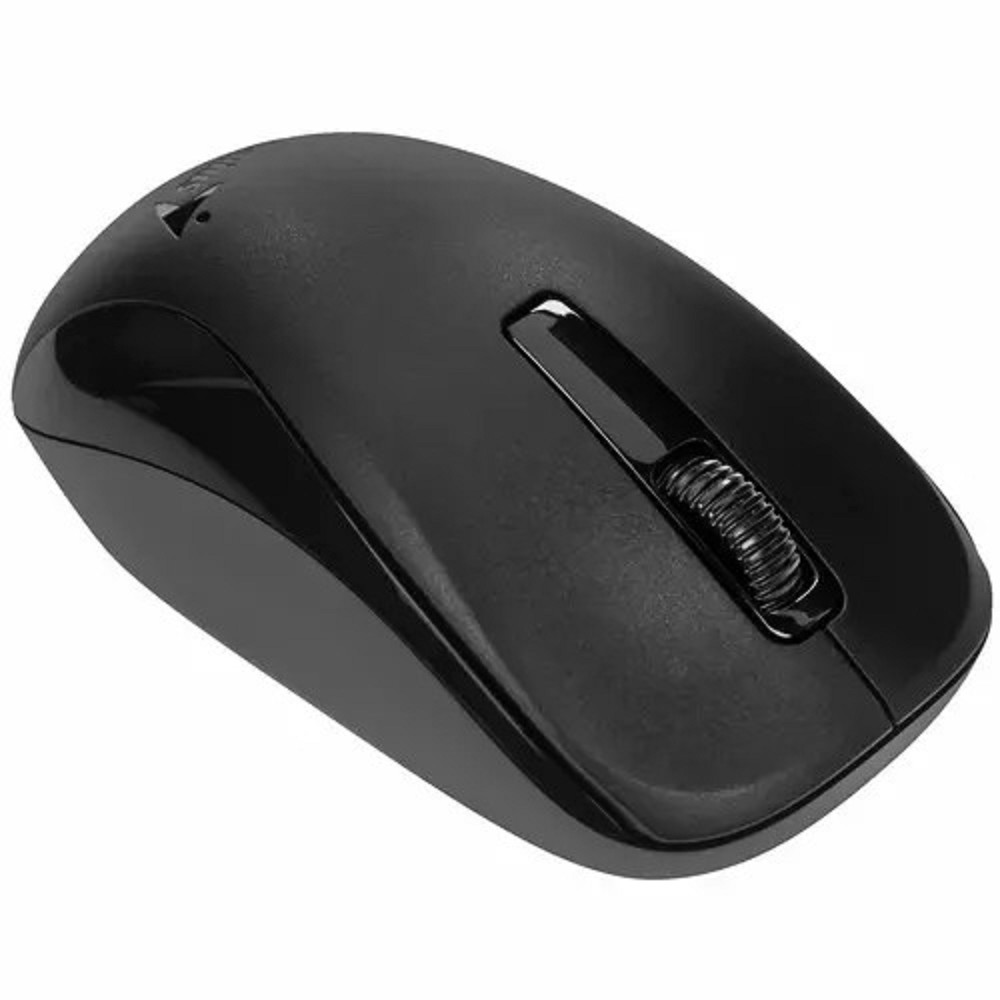 Genius Мышь NX-7005 Black { оптическая, 800/1200/1600 dpi, радио 2,4 Ггц, 1хАА, USB} [31030017400]