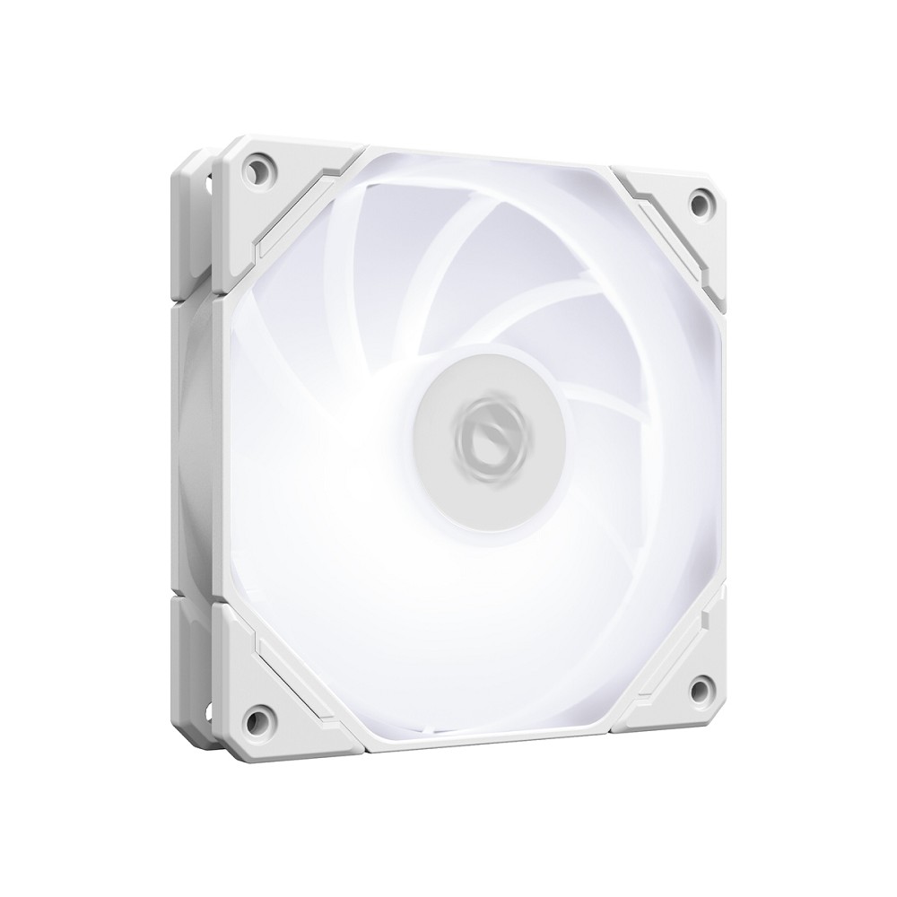 Вентилятор для корпуса ID-COOLING TF-12025-PRO SW (120mm, 1500rpm, 70 CFM, 28.9 дБ, PWM 4-pin, white) (TF-12025-PRO SW)