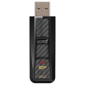 Флеш накопитель 128Gb Silicon Power Blaze B50, USB 3.0, Черный