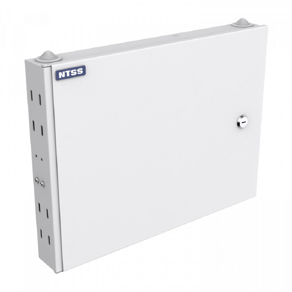 NTSS Кросс NTSS оптический настенный, укомплектованный, 12 портов ST/UPC, 50/125 мкм ОМ3 (планки, сплайс-кассета, пигтейлы, КДЗС, адаптеры) серый RAL 7035 NTSS-WFOB-12-ST/U-503-SP1.5G2AY