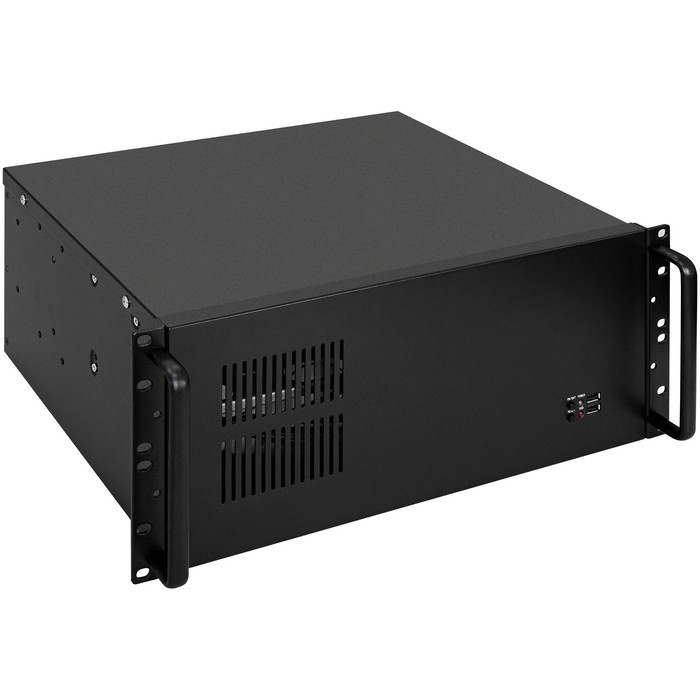 Exegate EX293677RUS Серверный корпус ExeGate Pro 4U300-08 <RM 19", высота 4U, глубина 300, БП 1000PPH-SE 80 PLUS® Bronze, USB>