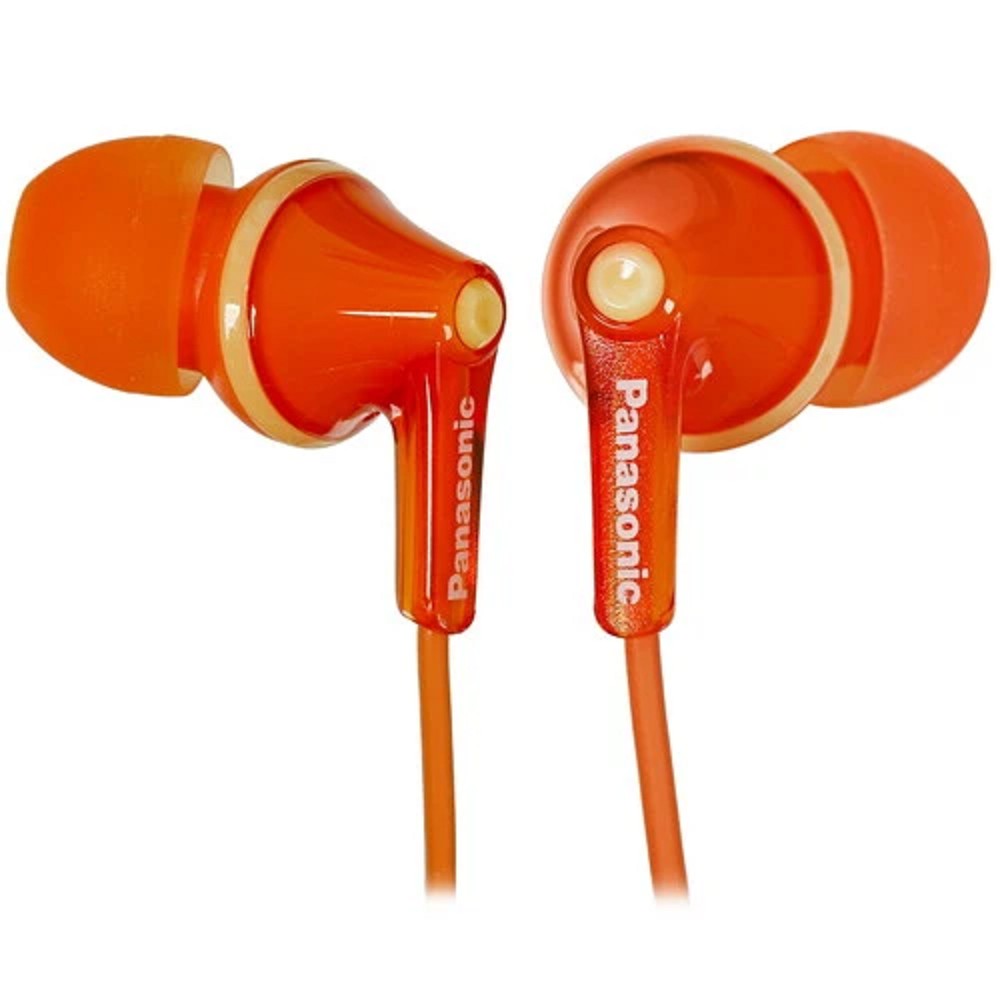 Panasonic RP-HJE125E-D вкладыши канальные, оранжевые