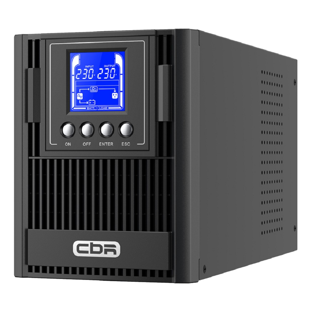 Повреждение упаковки ИБП CBR ESSENCE ESN-1000 [Online 1000 VA / 1000 W, Tower, 3 x EURO, LCD, HID-USB, RS232, EPO, SNMP slot] (ESN-1KT-3F-LCHERSC)