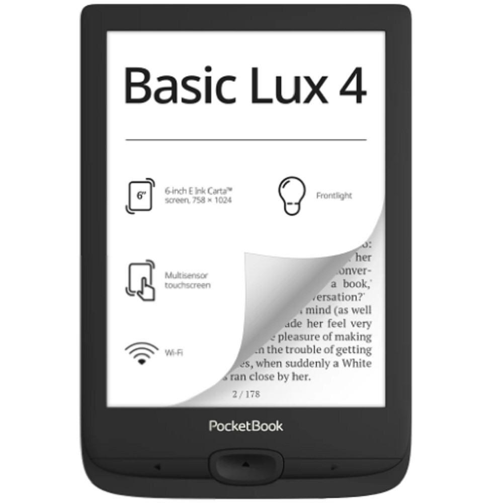 Электронная книга PocketBook 618 Ink Black
