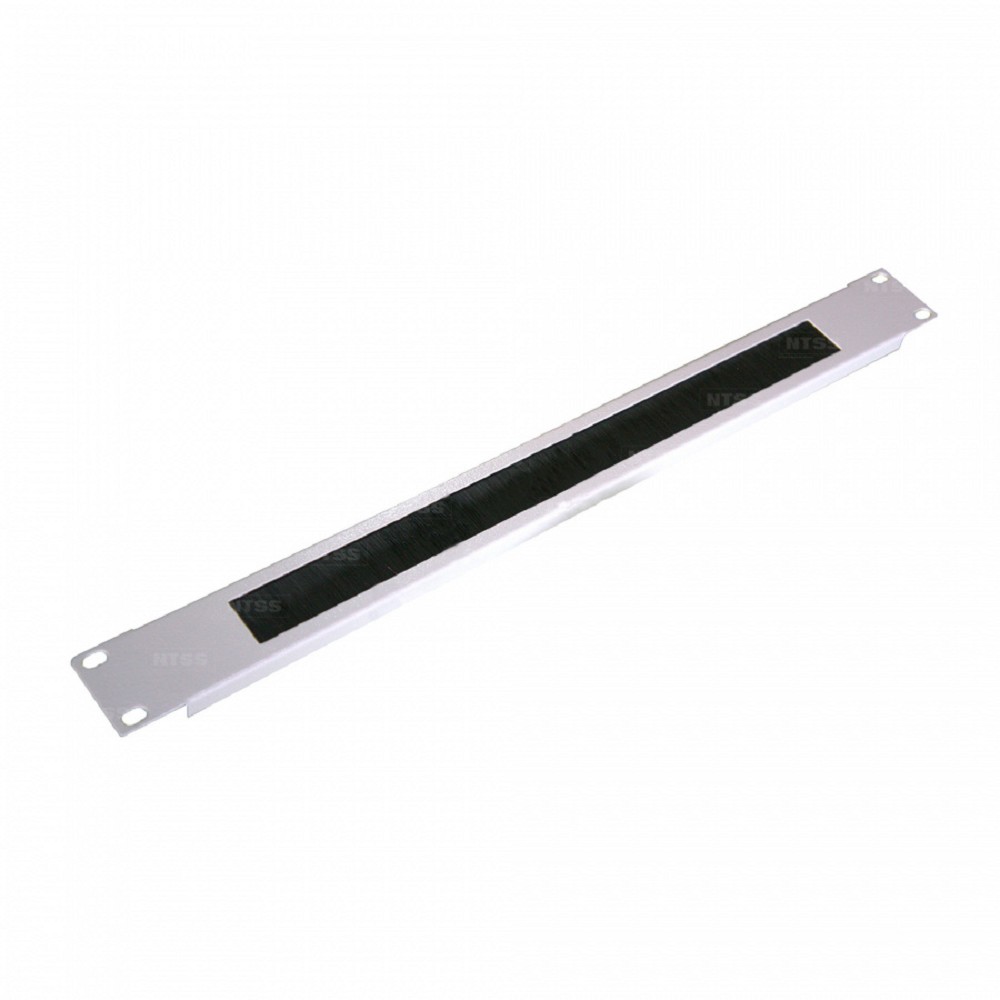 NTSS Огранизатор щеточный NTSS, крепление 19 1U, серый RAL 7035 NTSS-BO-1U