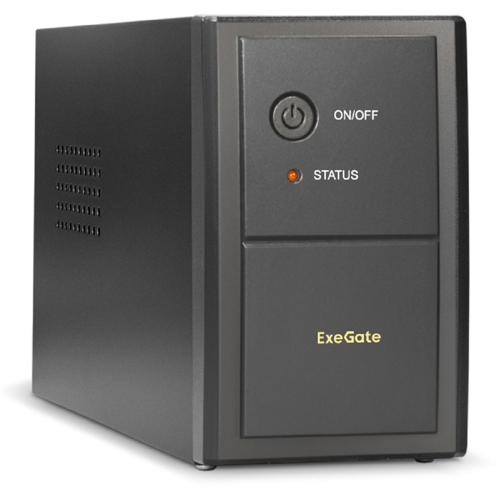 Exegate EP285520RUS ИБП Power Back BNB-400.LED.AVR.4C13 <400VA/240W, LED, AVR, 4*C13, металлический корпус Black> 