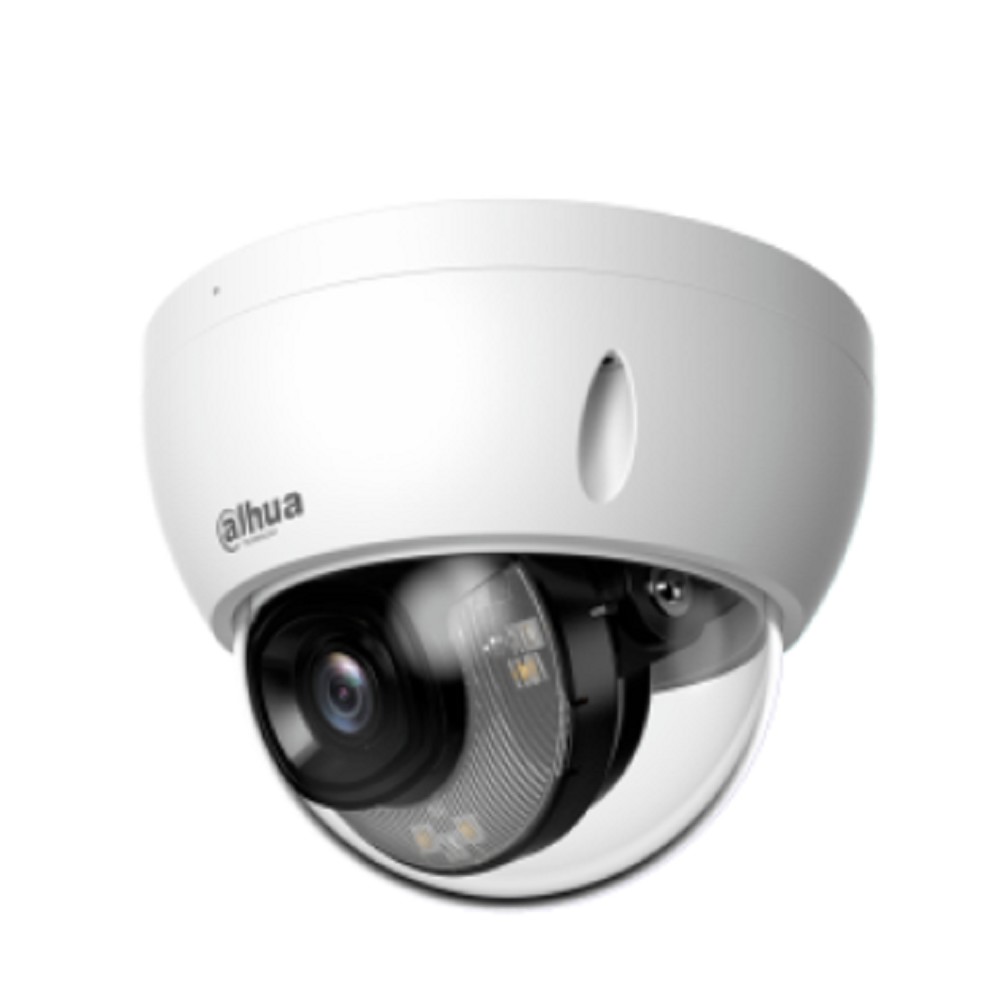 DAHUA DH-IPC-HDBW2249EP-S-IL-0280B-S2 Уличная купольная IP-видеокамера с ИИ 2Мп; объектив 2.8мм; защита: IP67, IK10; питание: 12В(DC), PoE; корпус: металл.